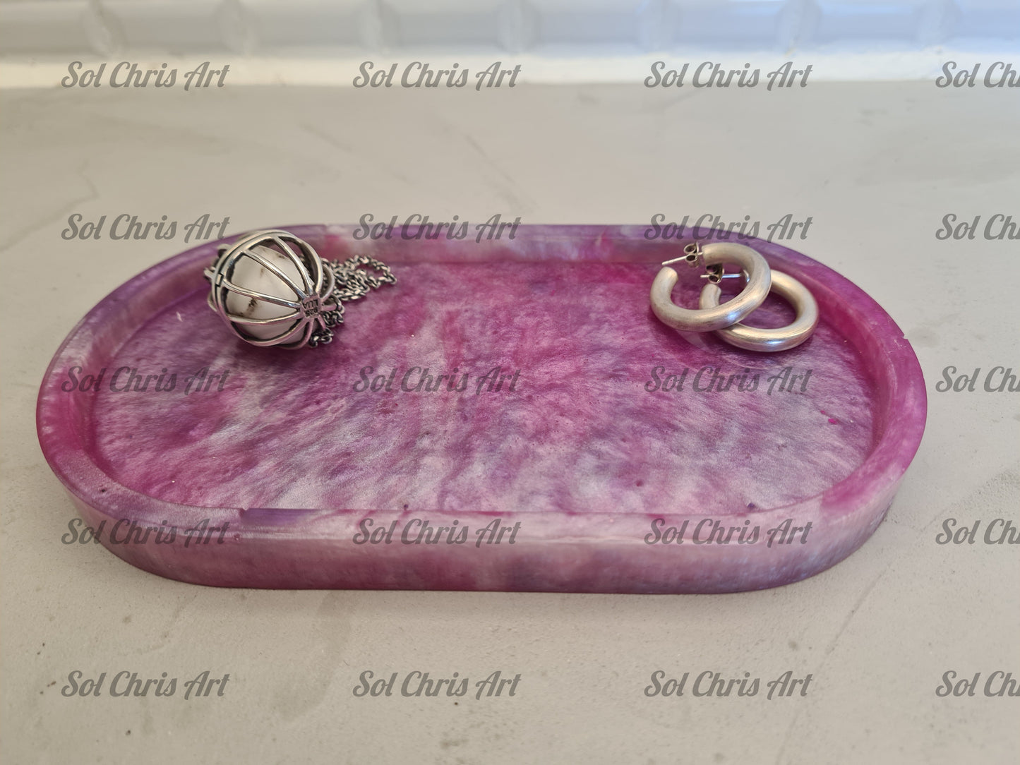 Bakke pink marmorering 2