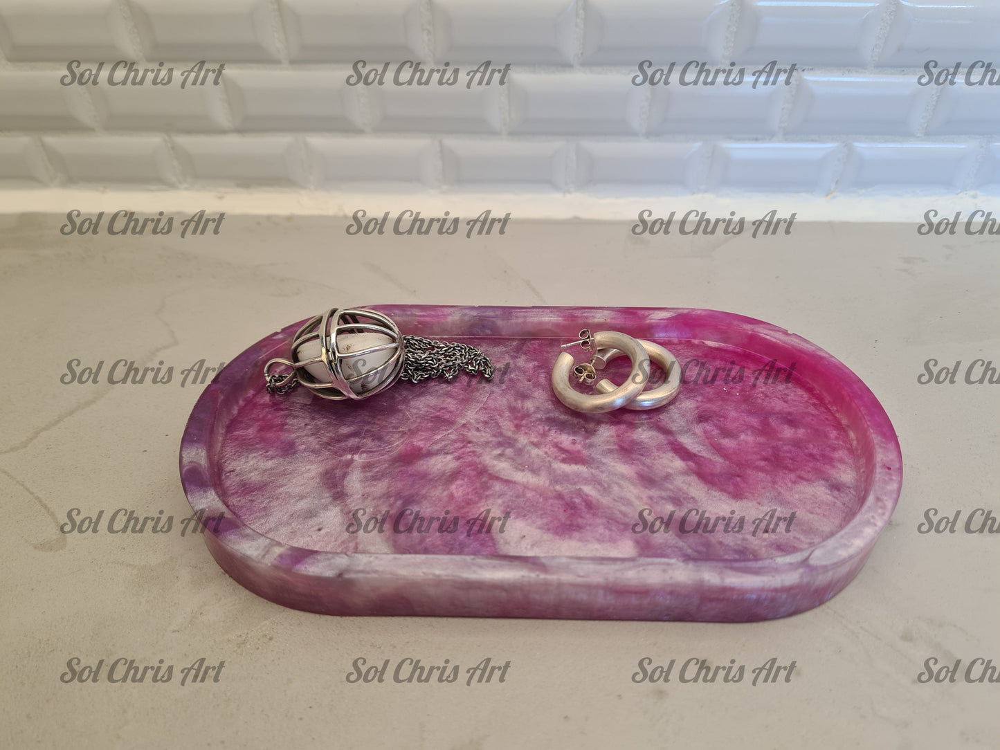 Bakke pink marmorering 1