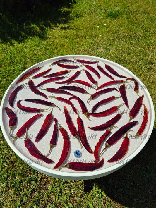 Bord hvid med Chili